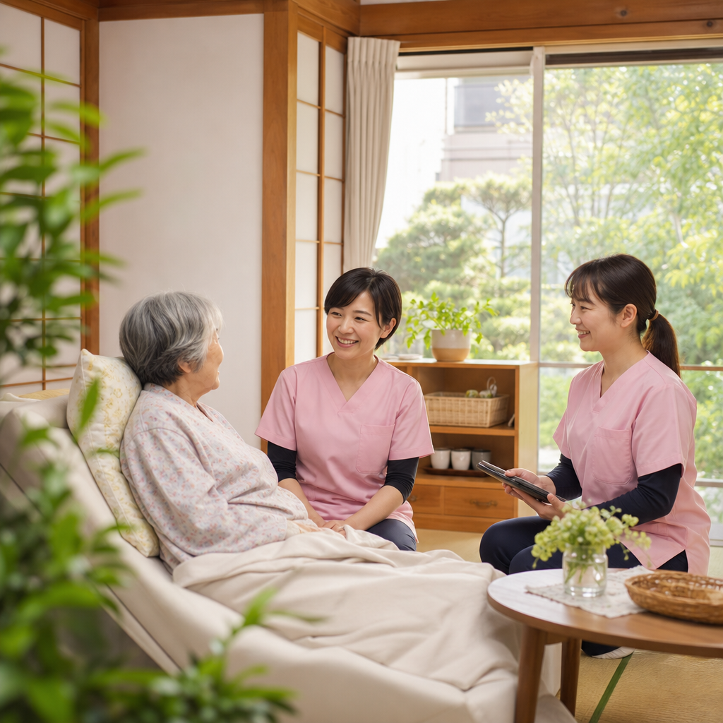 定年なしで在宅療養を支える株式会社CHOUETTEの職場