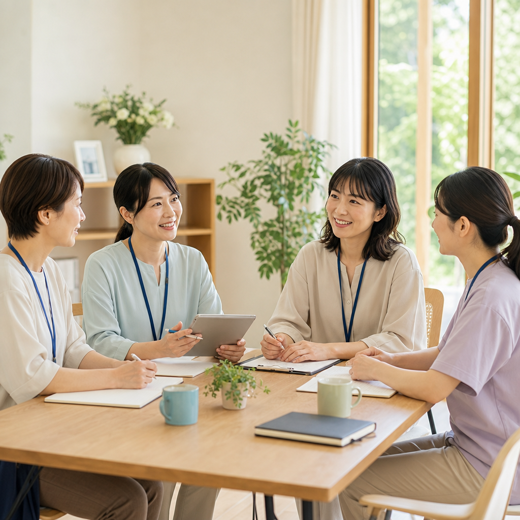 株式会社CHOUETTEの主任ケアマネ4名常駐体制