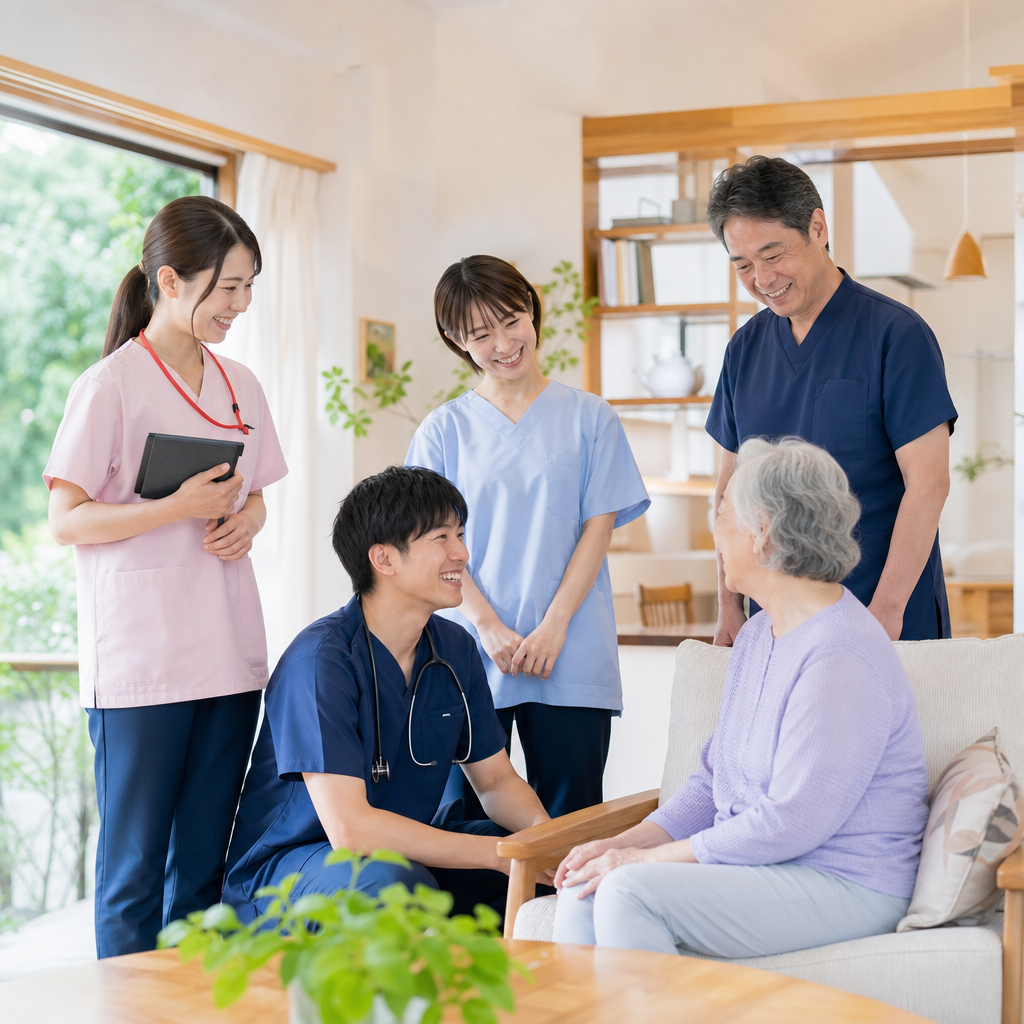 定年なしで育つ訪問看護の全世代チームづくり