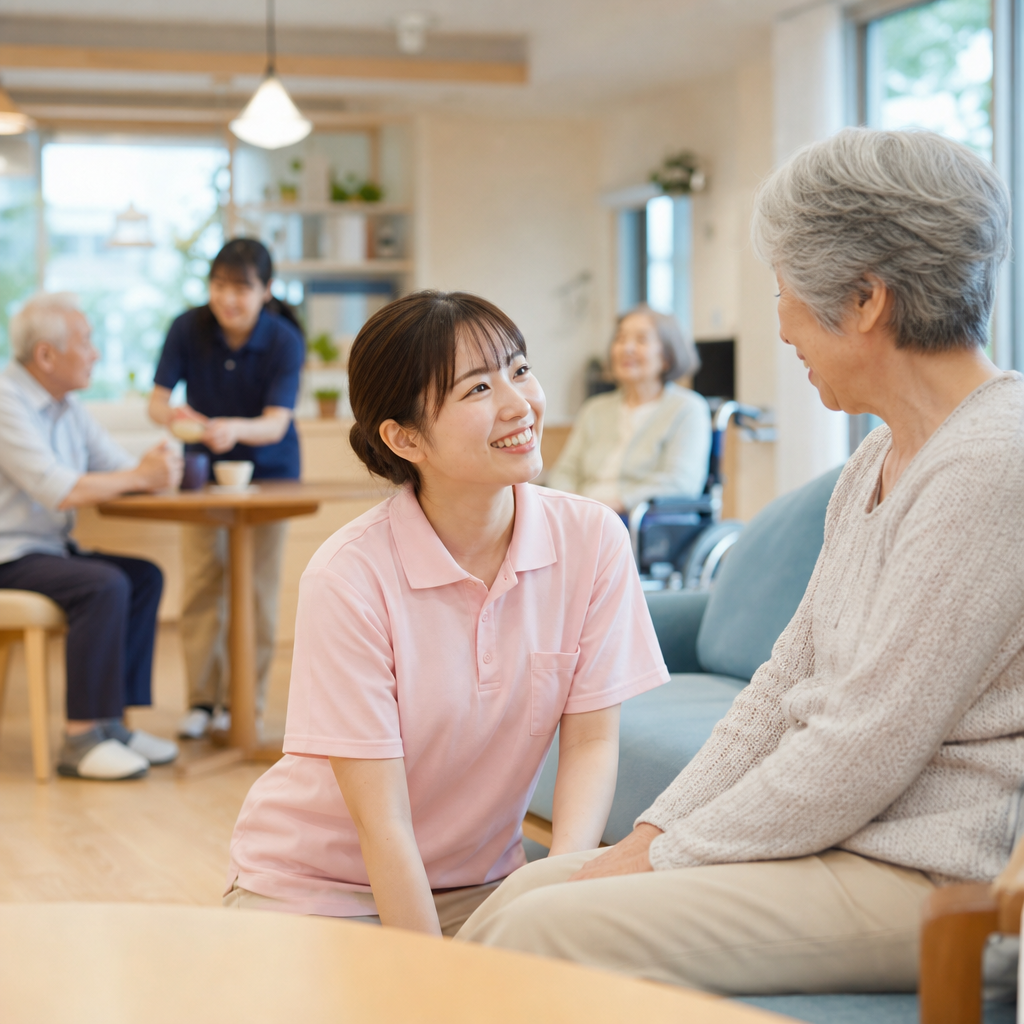 未経験でも働けるケア職は質問できる職場から